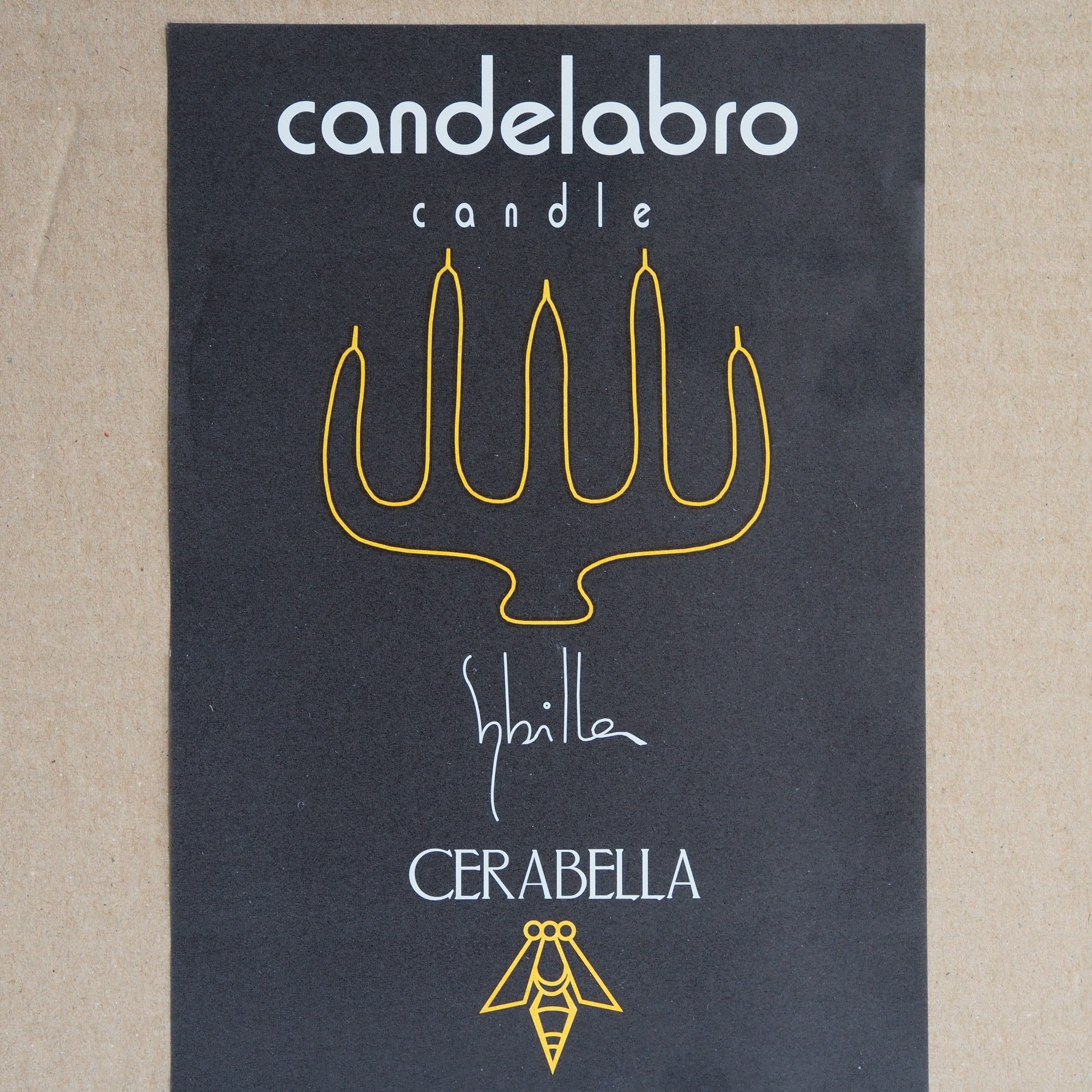 CANDELABRO 5 BRAZOS | SYBILLA