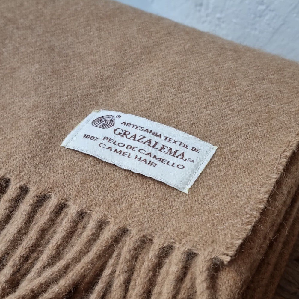 Camel Hair Blanket | Grazalema