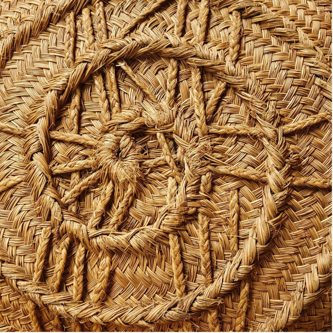 Antique Esparto Basket | Vintage