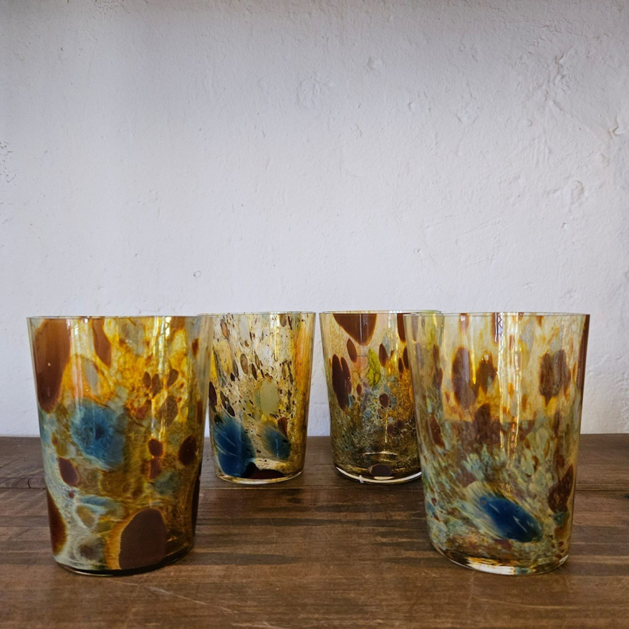 4 Vasos Fantasía Set 1