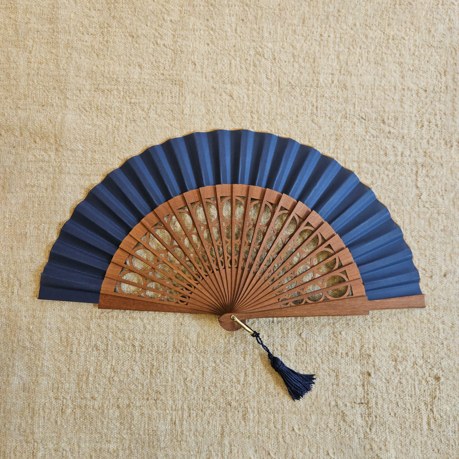 ABANICO AZUL