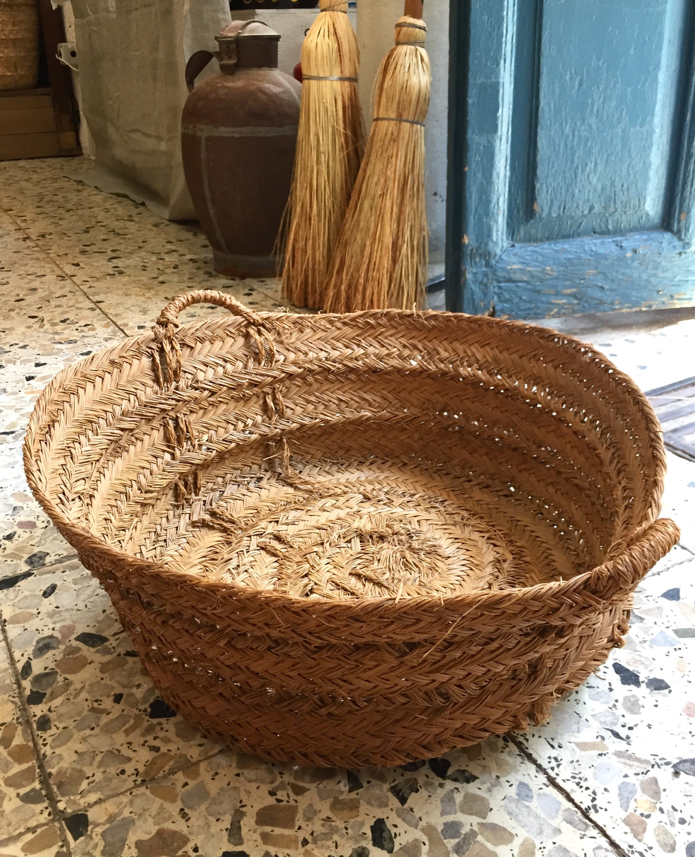 CAPAZO ANTIGUO ESPARTO N5 | VINTAJE