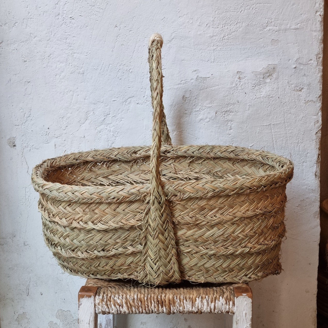 CESTA BAJA ESPARTO OVALADA P | JAÉN