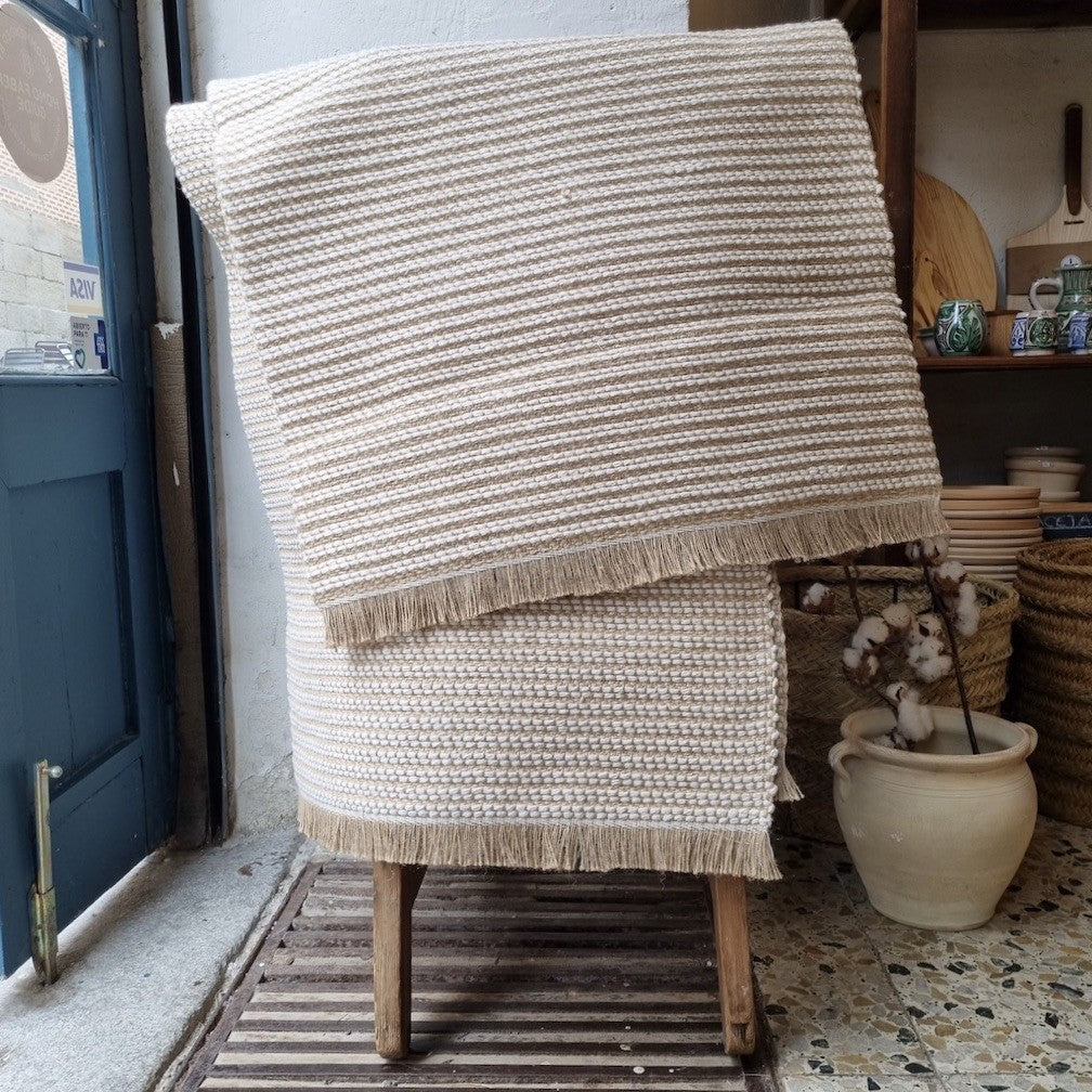 ALFOMBRA N6 YUTE CRUDO | MURCIA