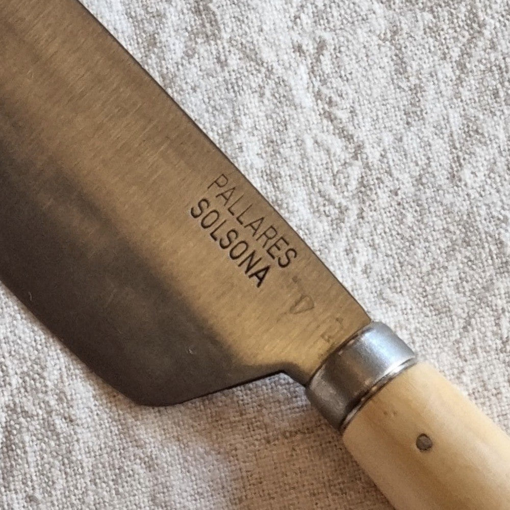 CUCHILLO ACERO DULCE Y BOJ | PALLARES