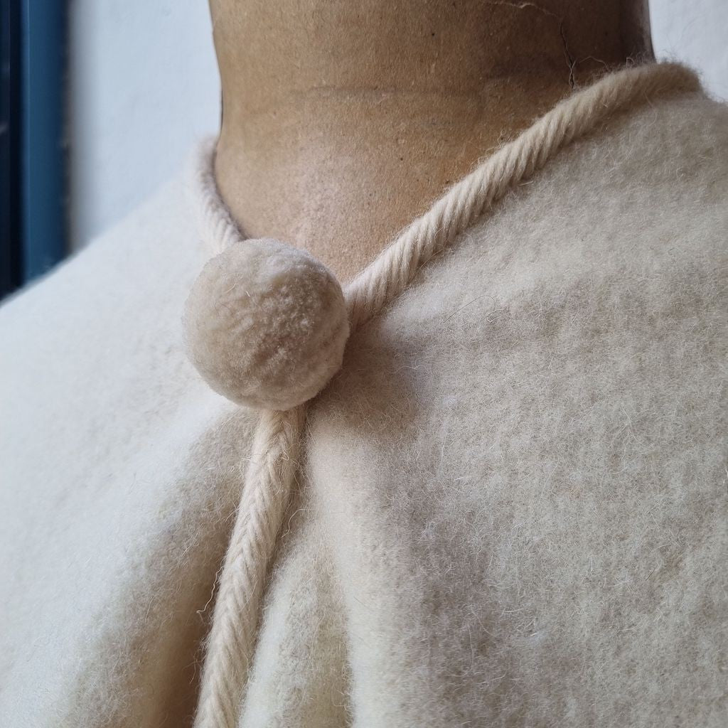 PONCHO ALBORADA BLANCO | GRAZALEMA