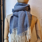 BUFANDA ANCHA AZUL KLEIN | GRAZALEMA