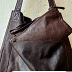 TOTE BOLSA CUERO MARRÓN | CADIZ