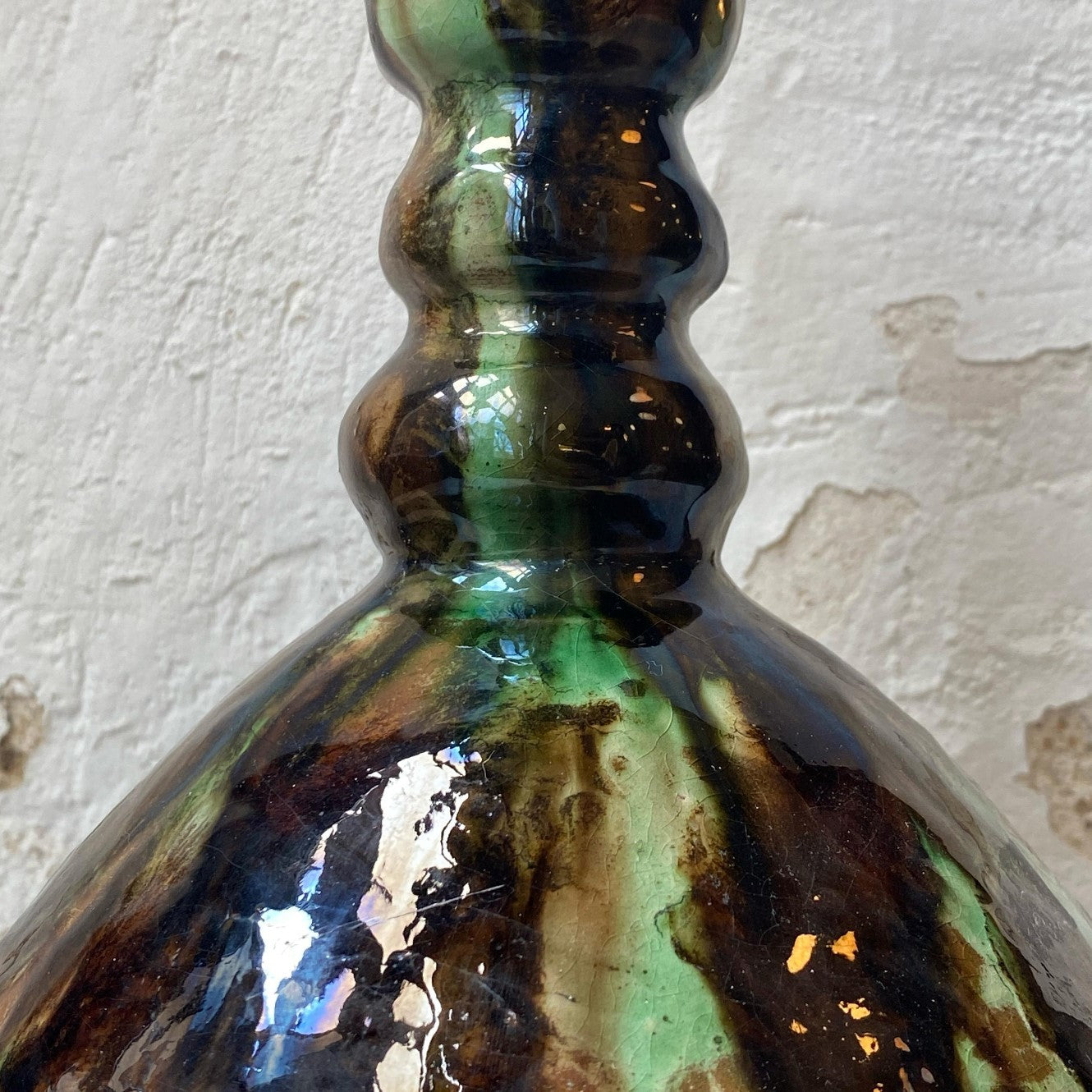 BOTELLA JASPEADA VERDE | BAILÉN