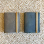 CARTERA GRIS INTERIOR MOSTAZA | VALENTÍN DEL BARRIO