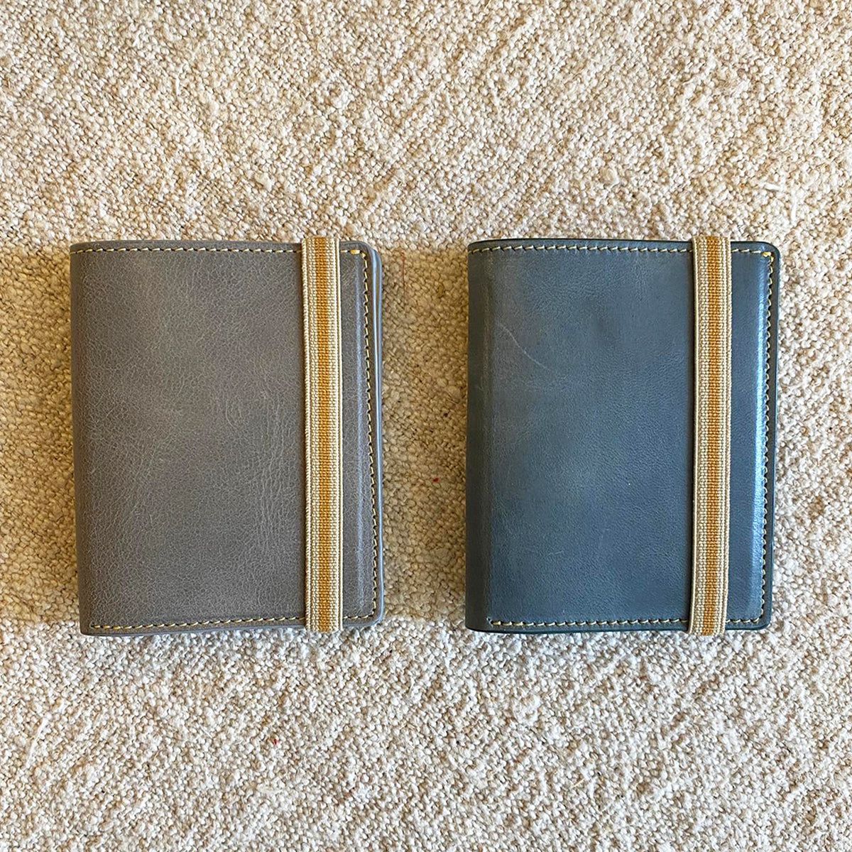 CARTERA GRIS INTERIOR MOSTAZA | VALENTÍN DEL BARRIO