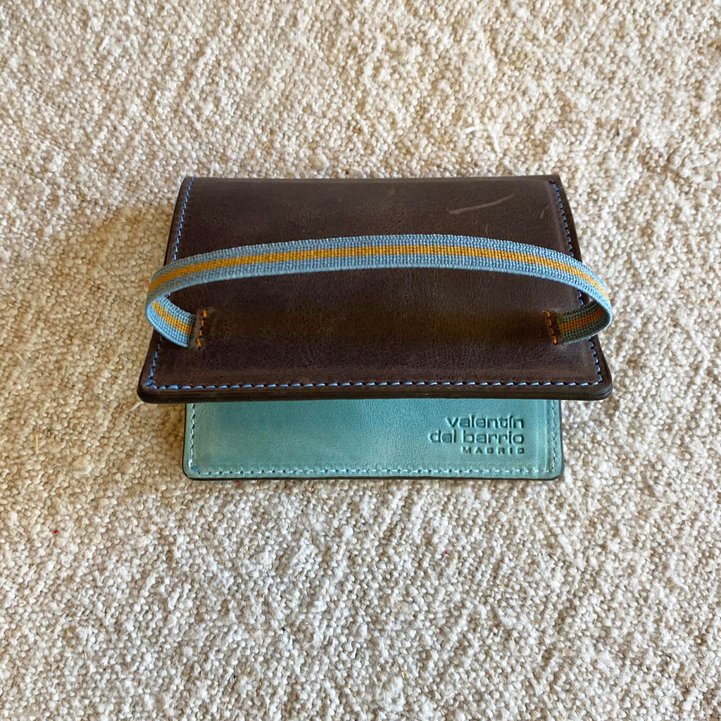 CARTERA CACAO MARRON OSCURO | VALENTÍN DEL BARRIO
