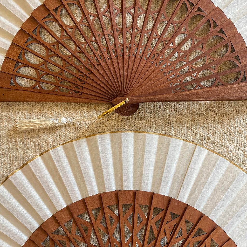 Garnet Die-Cut Fan | Valencia