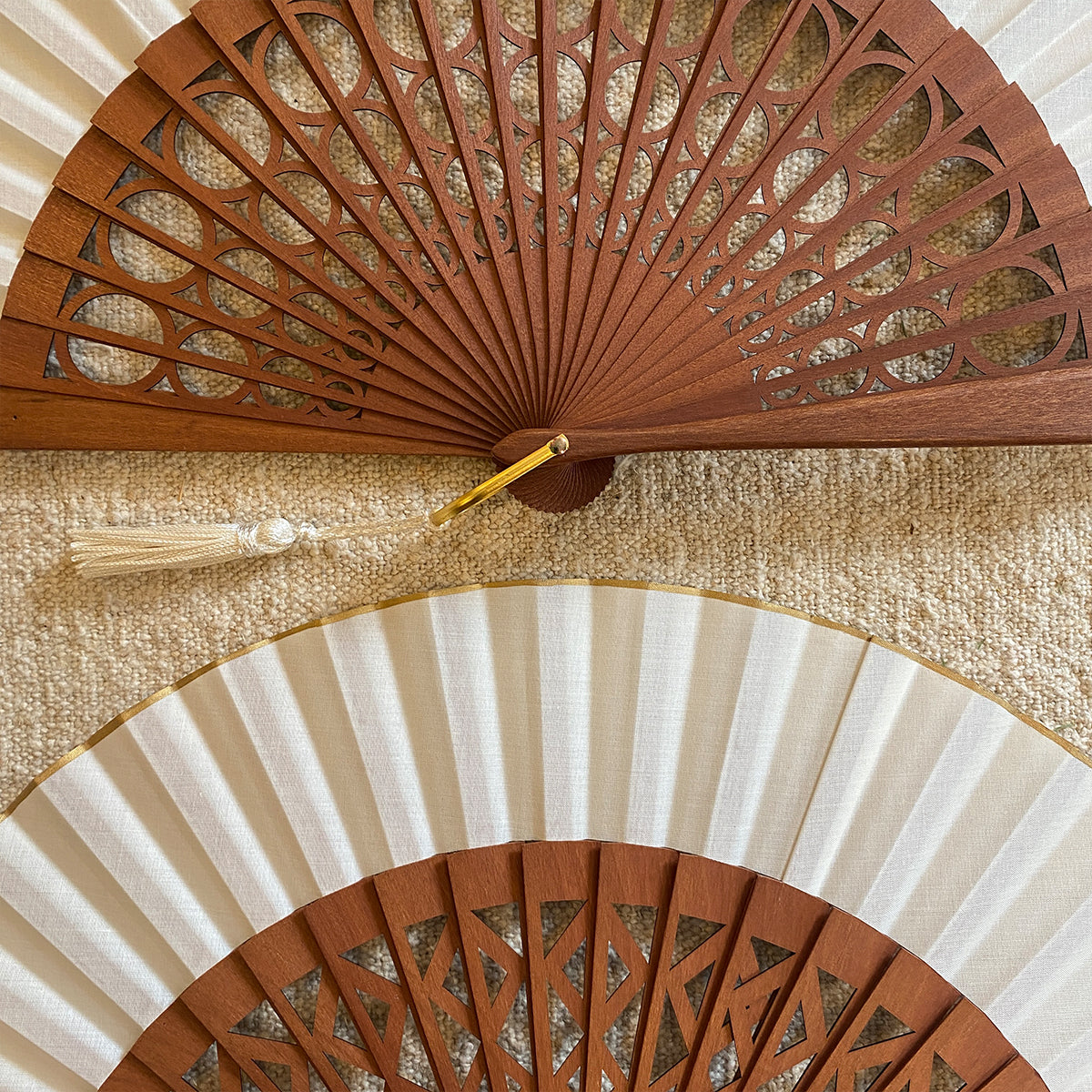 Garnet Die-Cut Fan | Valencia