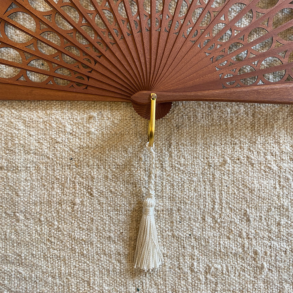 Garnet Die-Cut Fan | Valencia