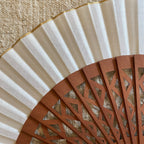 Garnet Die-Cut Fan | Valencia