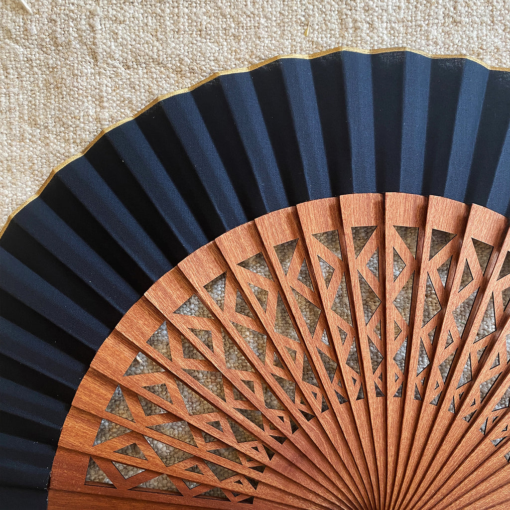 BLUE DIE-CUT FAN | VALENCIA