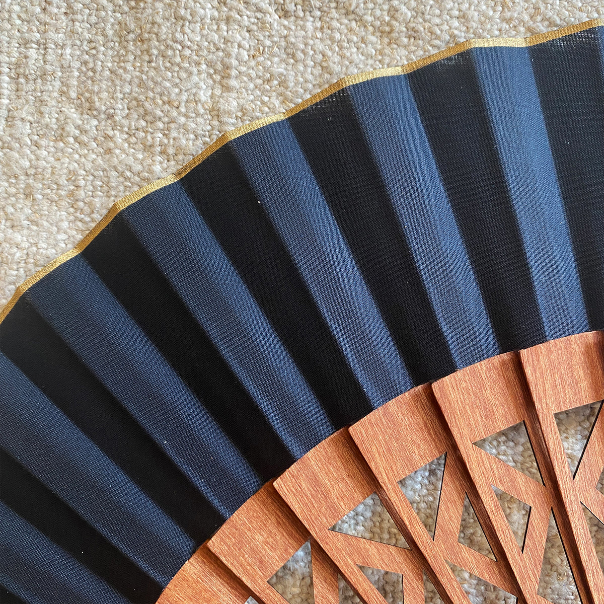 BLUE DIE-CUT FAN | VALENCIA