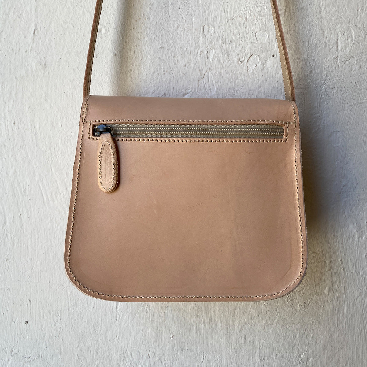 NATURAL SQUARE SHOULDER BAG MOD SOLLER
