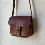BROWN SQUARE SHOULDER BAG MOD SOLLER