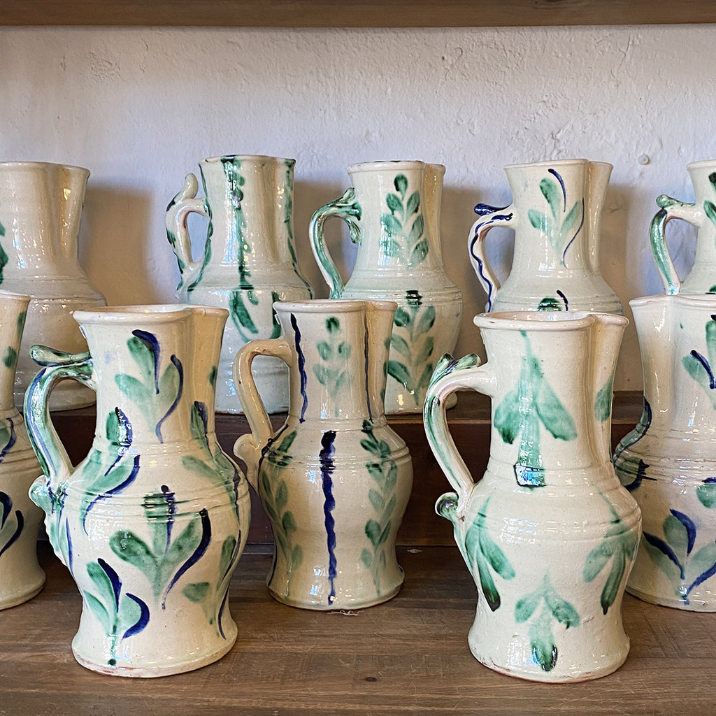 JARRA AZUL Y VERDE | HORNO ÁRABE | ÚBEDA