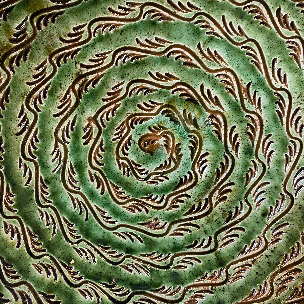 ASSIETTE VERTE TITO 2025 27cm