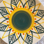 SET OF 4 DECORATED BREAD PLATES N2 | GALICIA