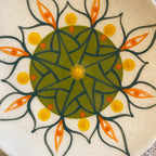 SET OF 4 DECORATED BREAD PLATES N2 | GALICIA