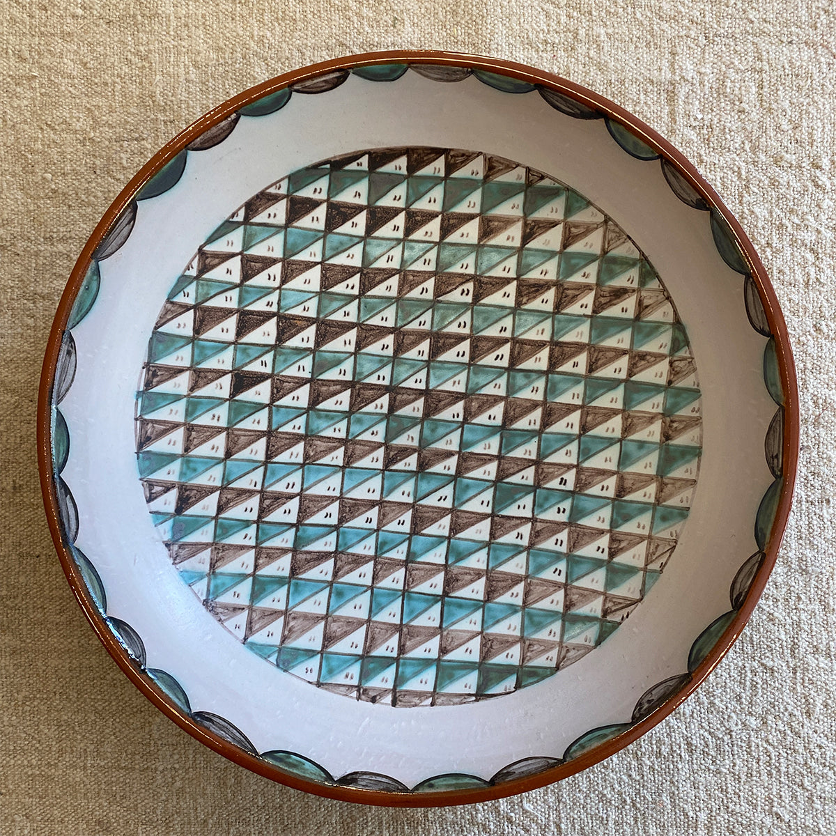 TRIANGLE CAKE PLATTER "CALIFAL G" 34 CM | CÓRDOBA
