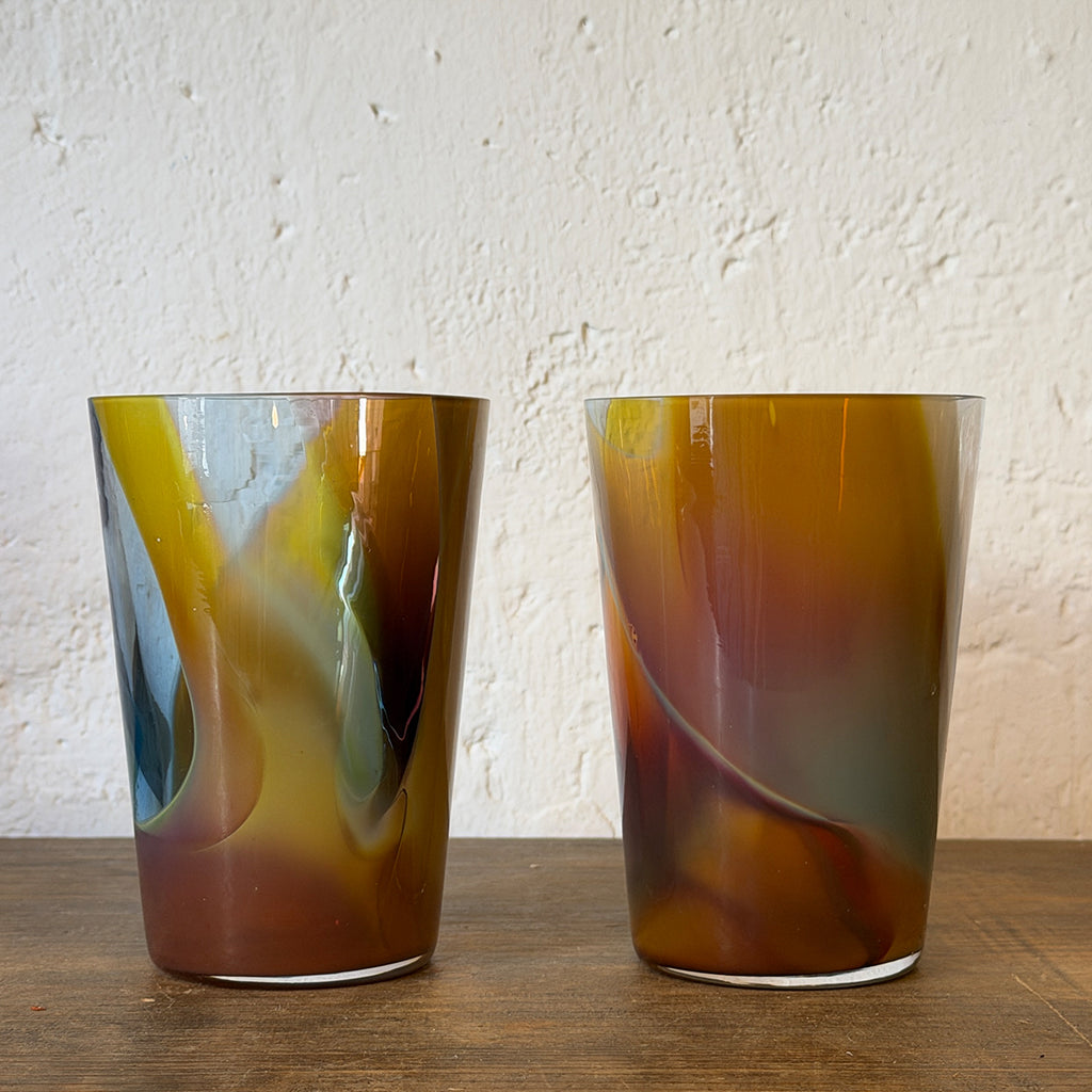 LOT DE 5 VERRES FANTAISIE RFG (X2)