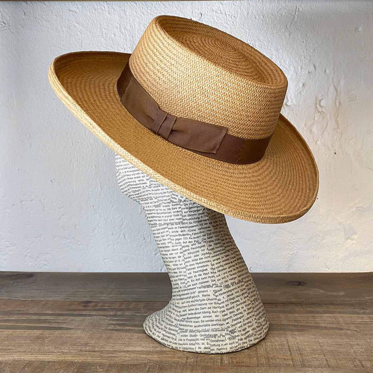 SOMBRERO GAMBLER NATURAL | ALICANTE
