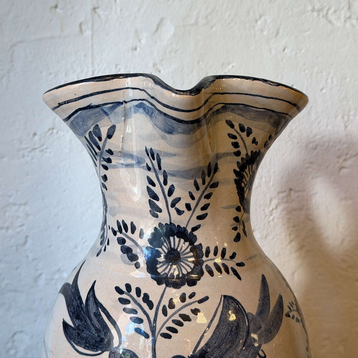JARRA CERÁMICA AZUL DE TALAVERA Nº 16