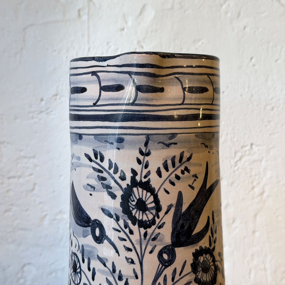 JARRA CERÁMICA AZUL DE TALAVERA Nº 18