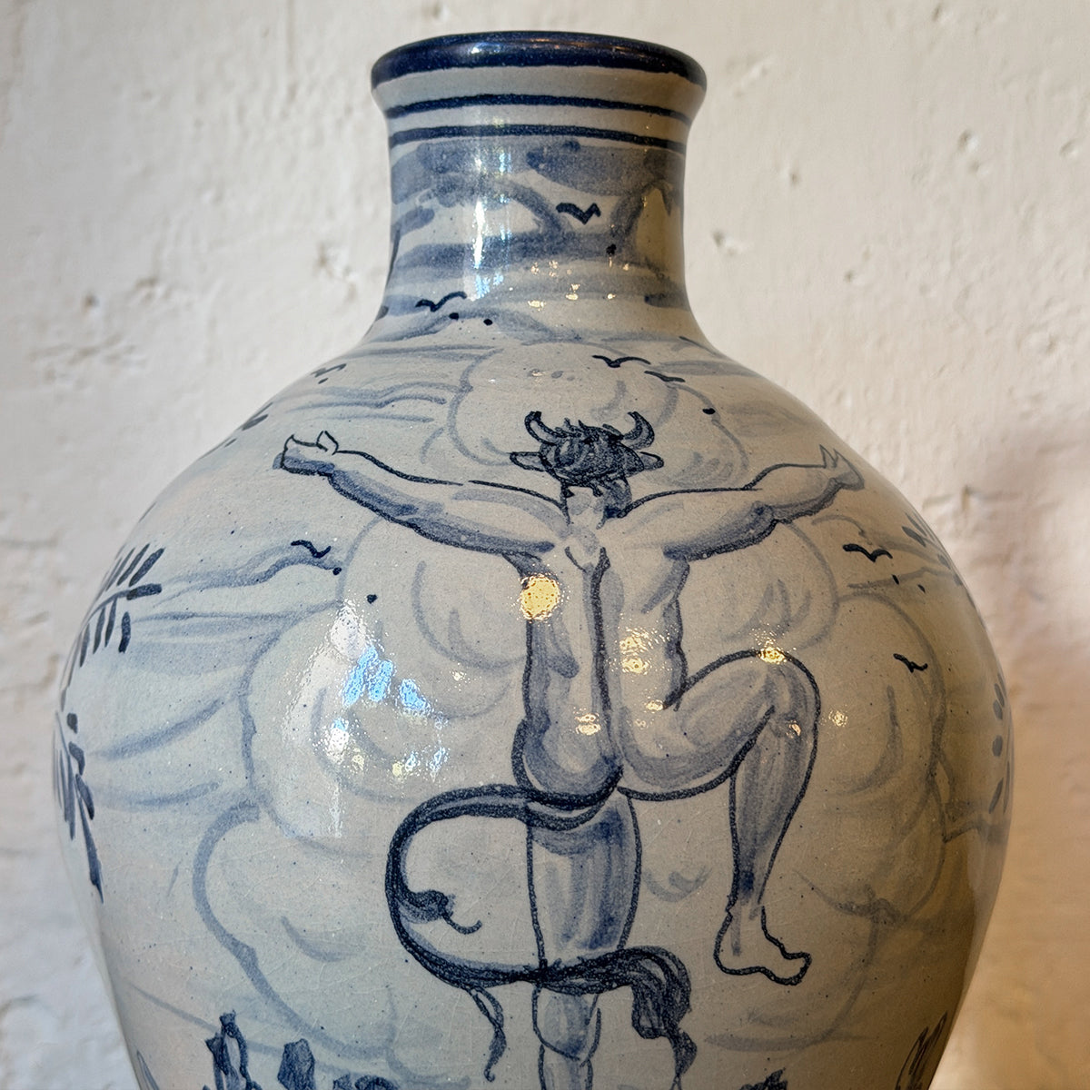 CÁNTARO CERÁMICA AZUL DE TALAVERA Nº 1