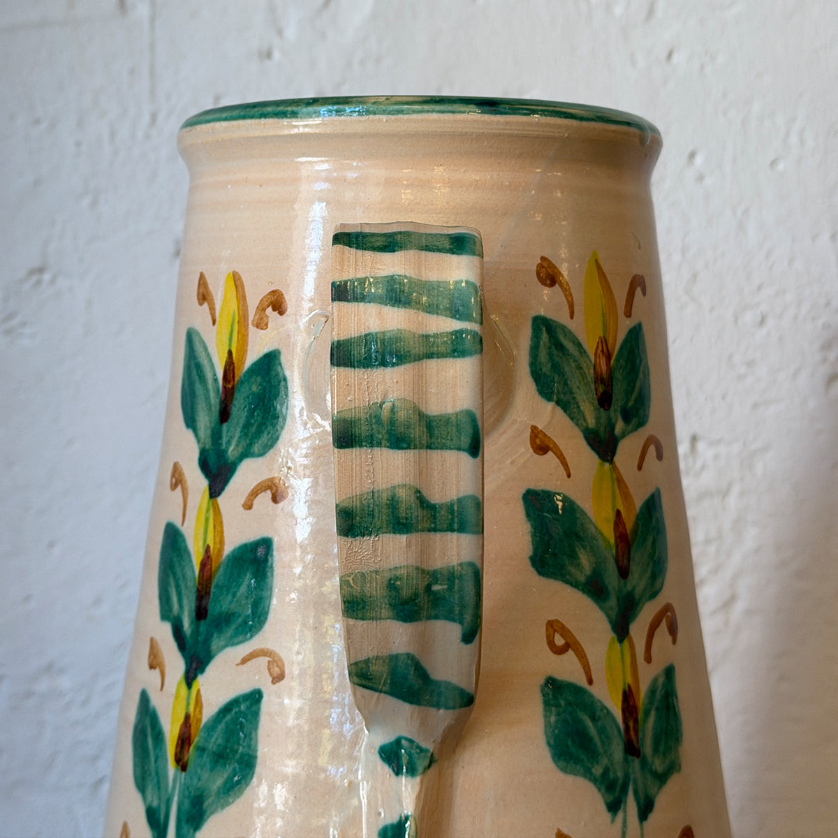 JARRA CERÁMICA VERDE DE TALAVERA Nº 24