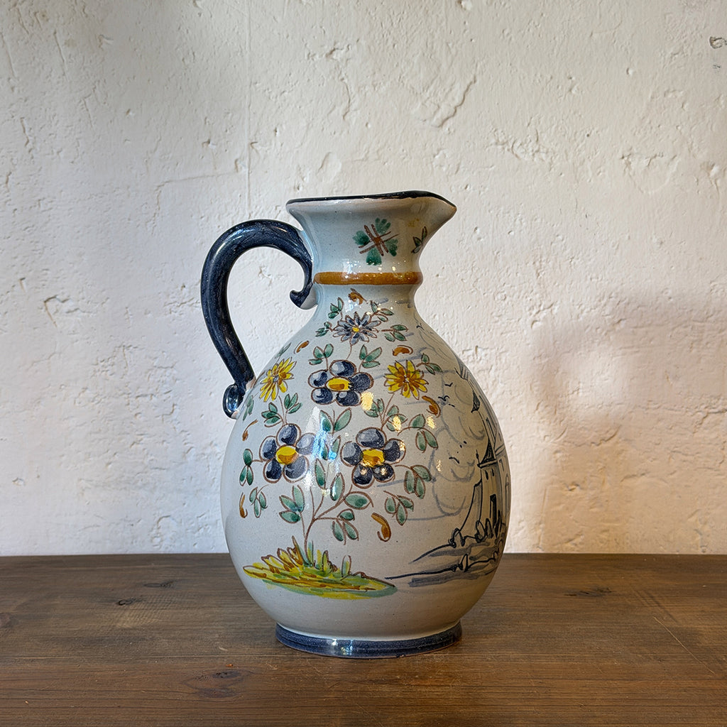 JARRA CERÁMICA DE FLORES DE TALAVERA Nº 2