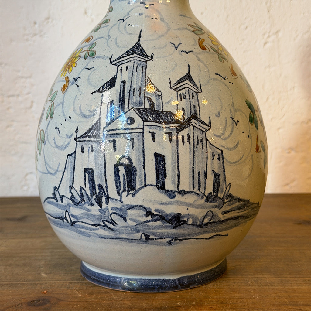 JARRA CERÁMICA DE FLORES DE TALAVERA Nº 2