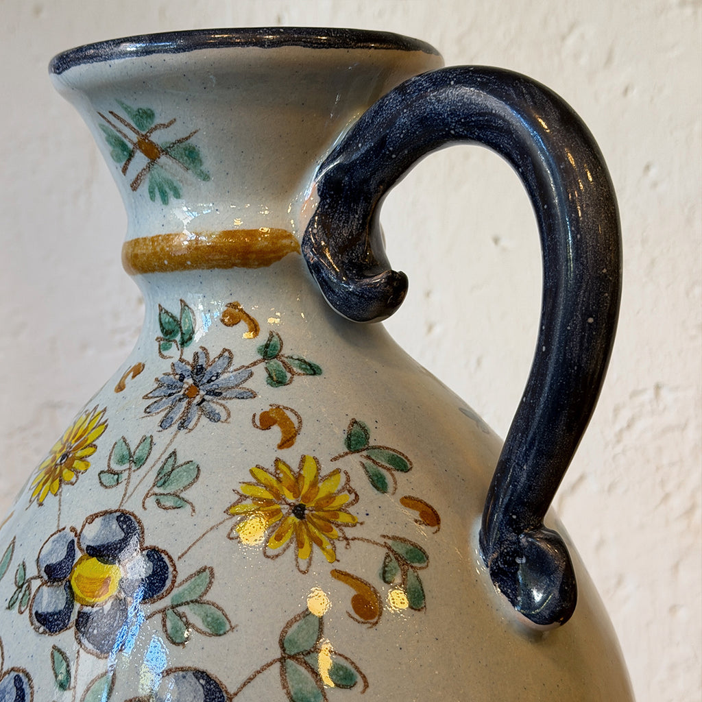 JARRA CERÁMICA DE FLORES DE TALAVERA Nº 2
