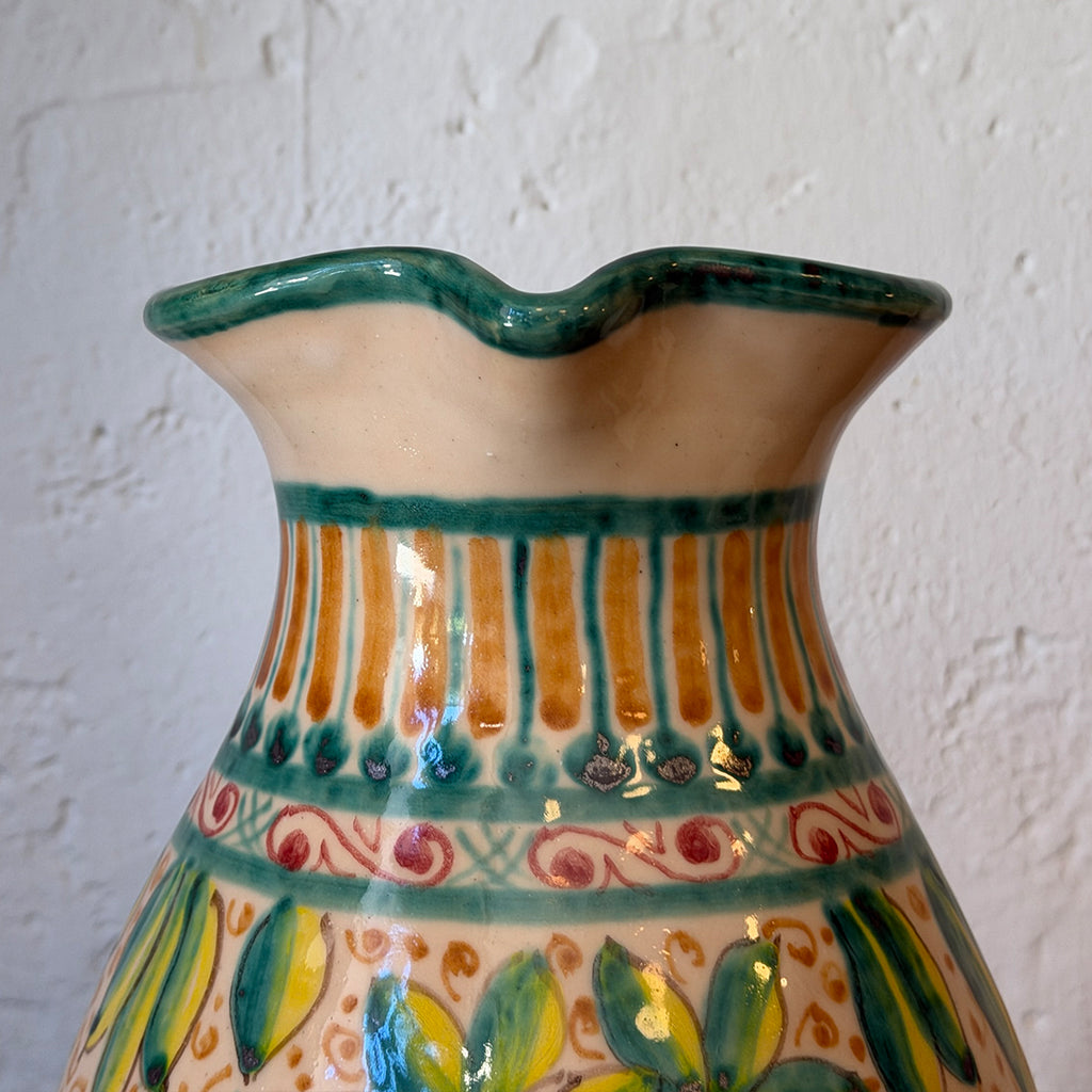 JARRA CERÁMICA DE CEREZAS DE TALAVERA Nº 30