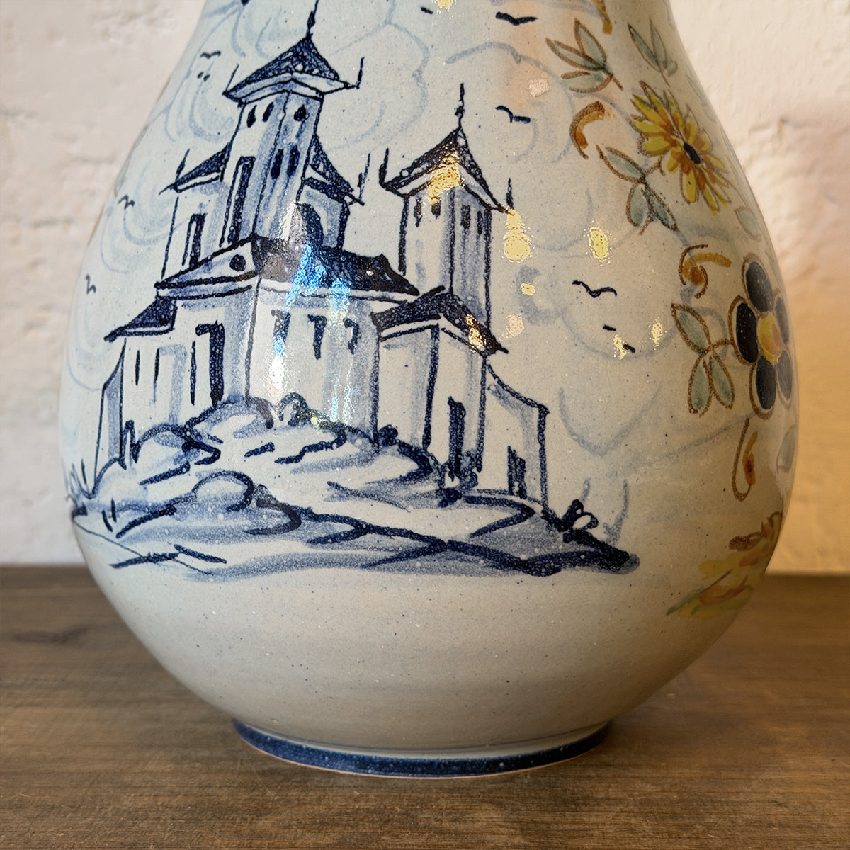 JARRA CERÁMICA DE FLORES DE TALAVERA Nº 3