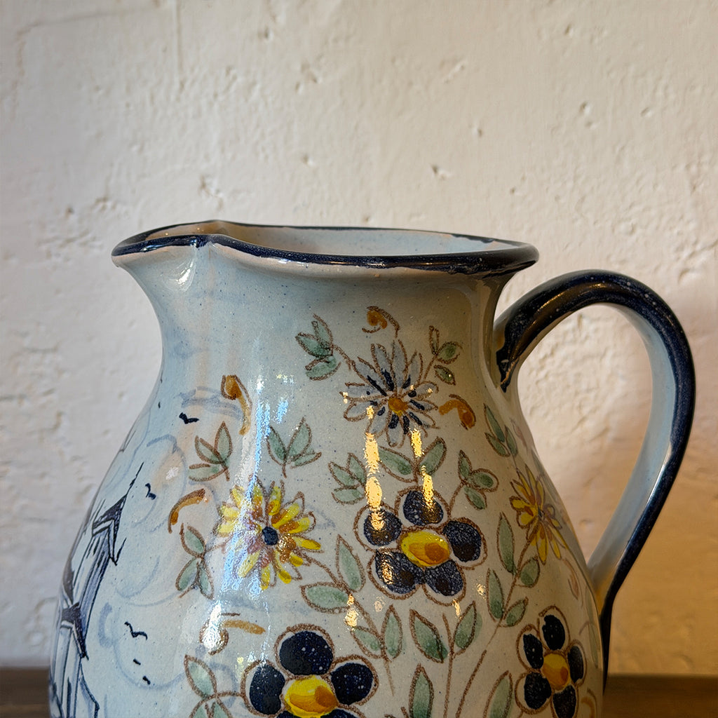 JARRA CERÁMICA DE FLORES DE TALAVERA Nº 3