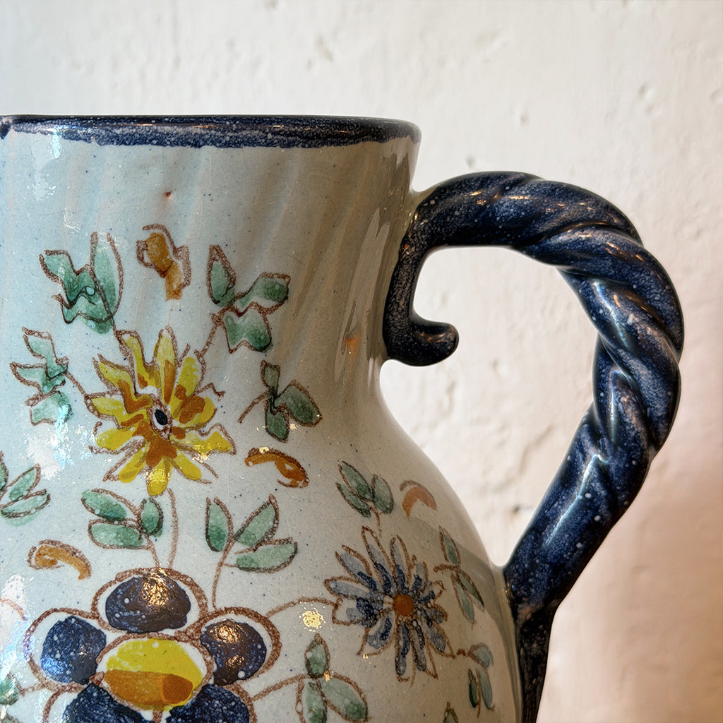 JARRA CERÁMICA DE FLORES DE TALAVERA Nº 7