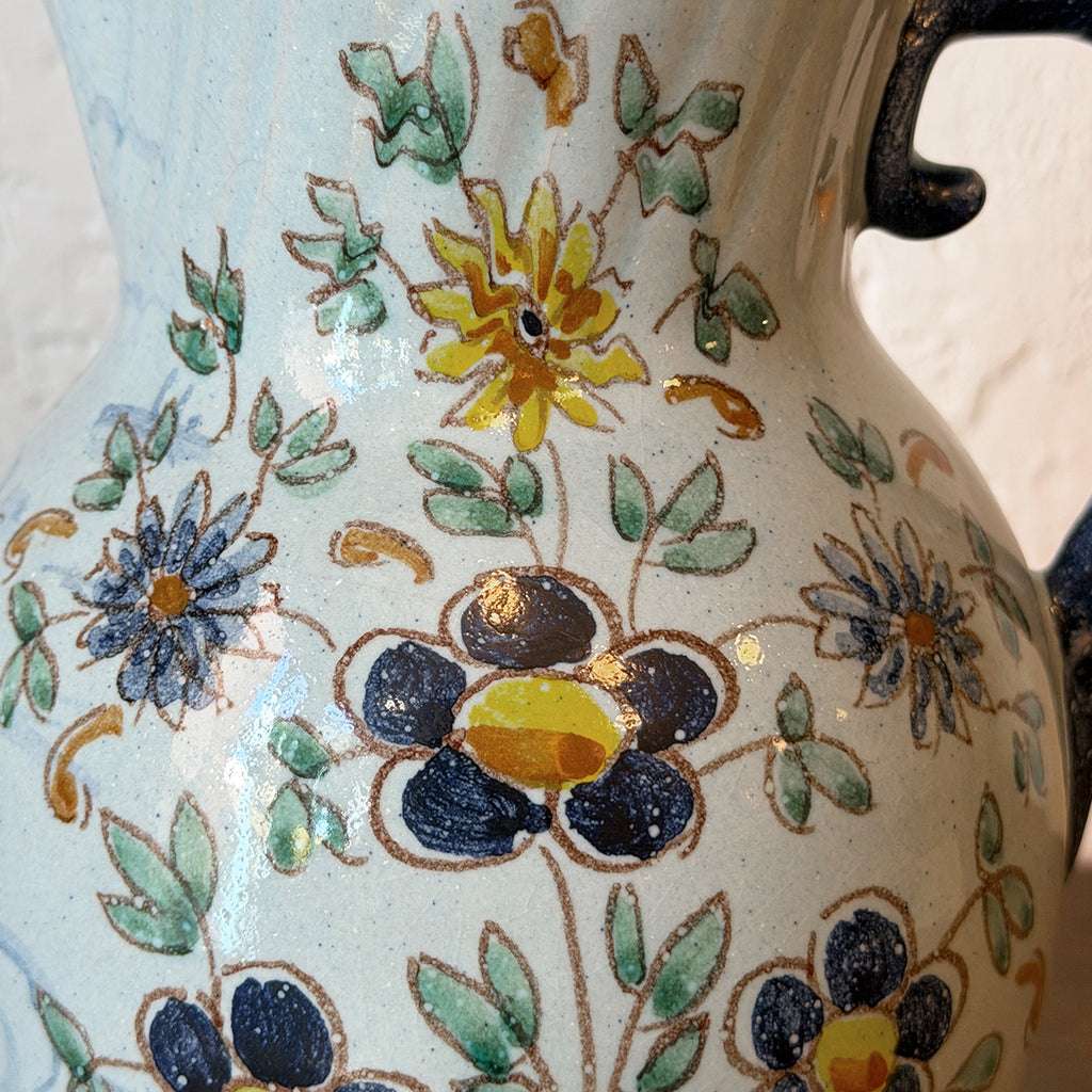 JARRA CERÁMICA DE FLORES DE TALAVERA Nº 7