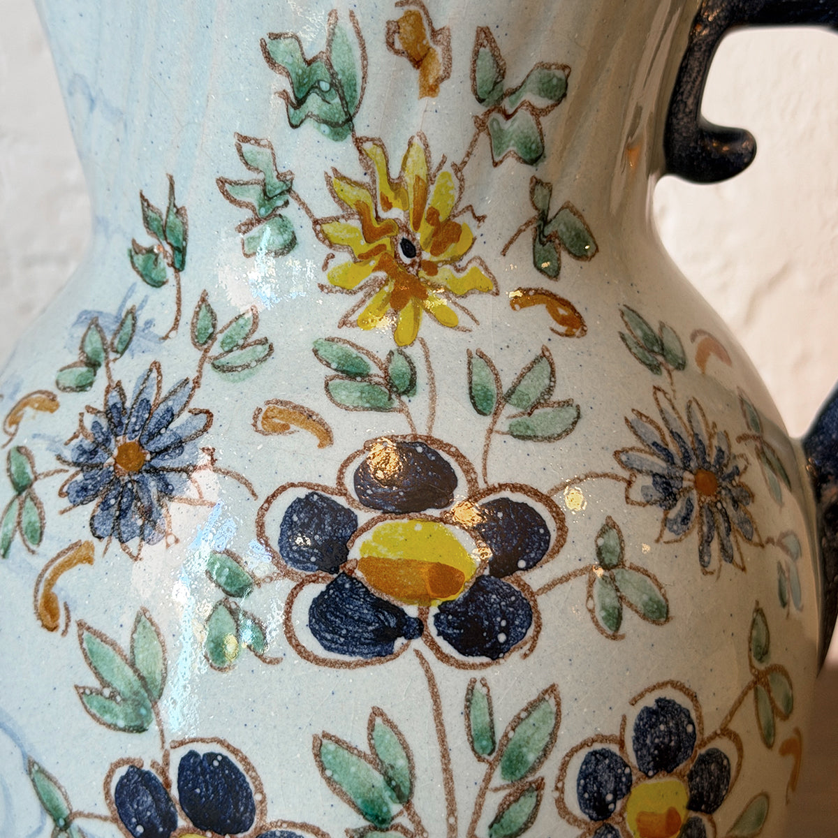 JARRA CERÁMICA DE FLORES DE TALAVERA Nº 7