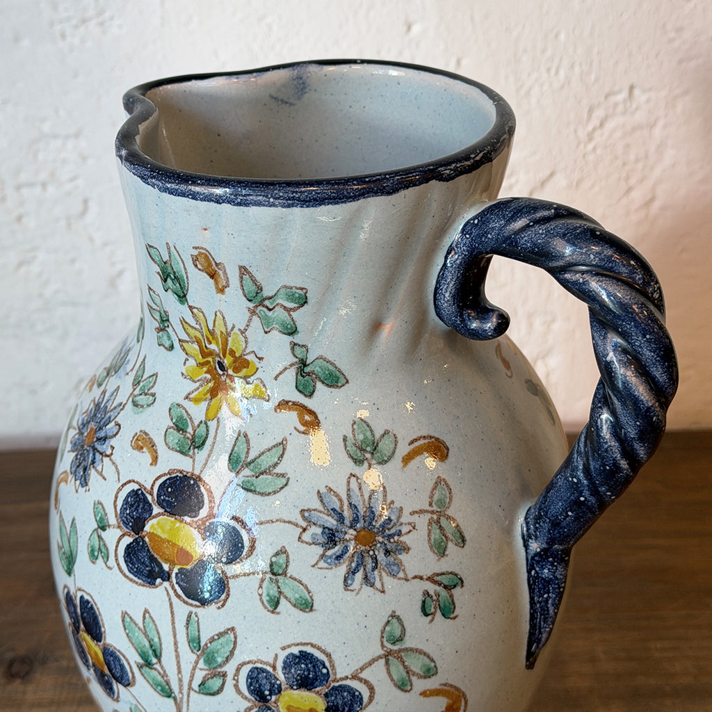 JARRA CERÁMICA DE FLORES DE TALAVERA Nº 7