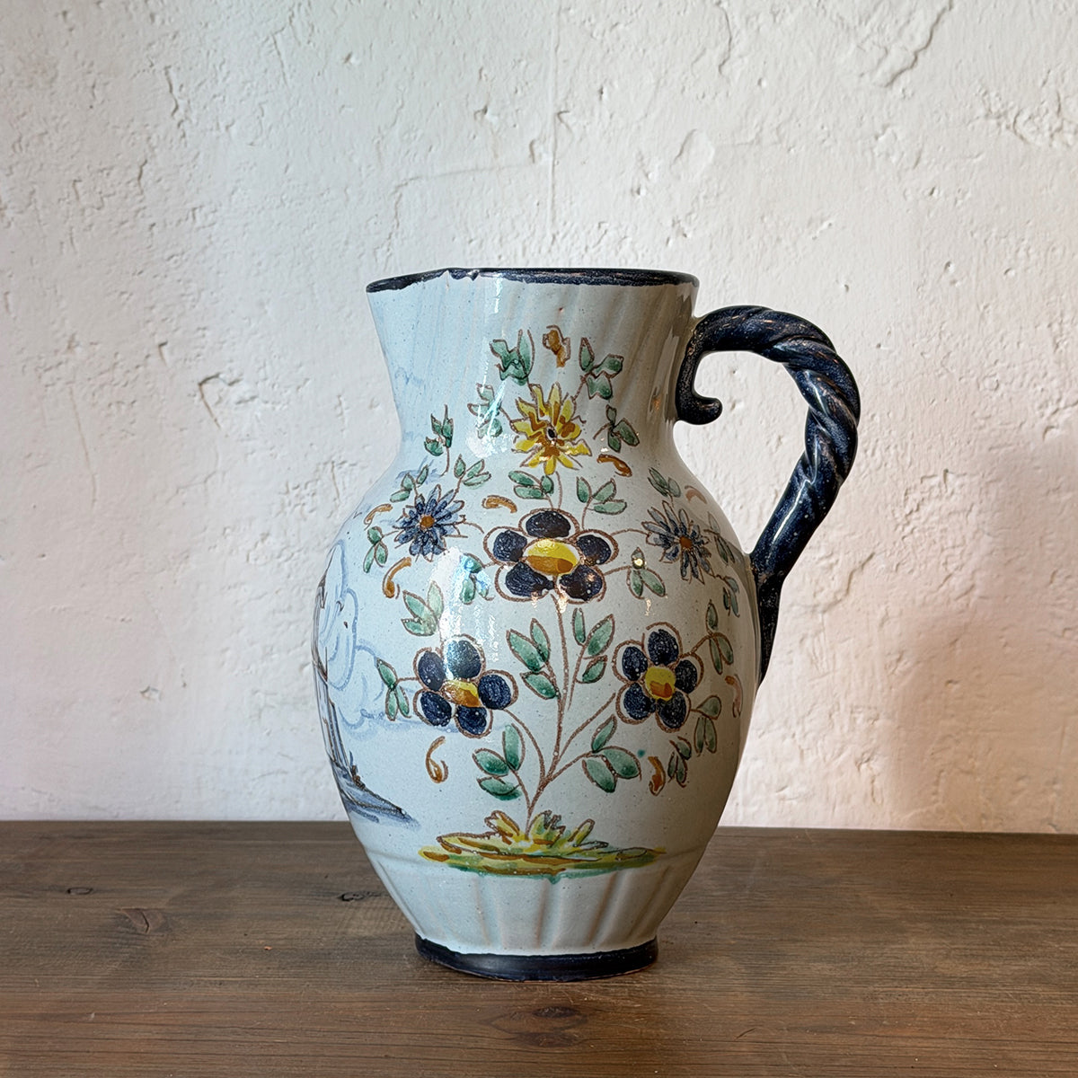 JARRA CERÁMICA DE FLORES DE TALAVERA Nº 7