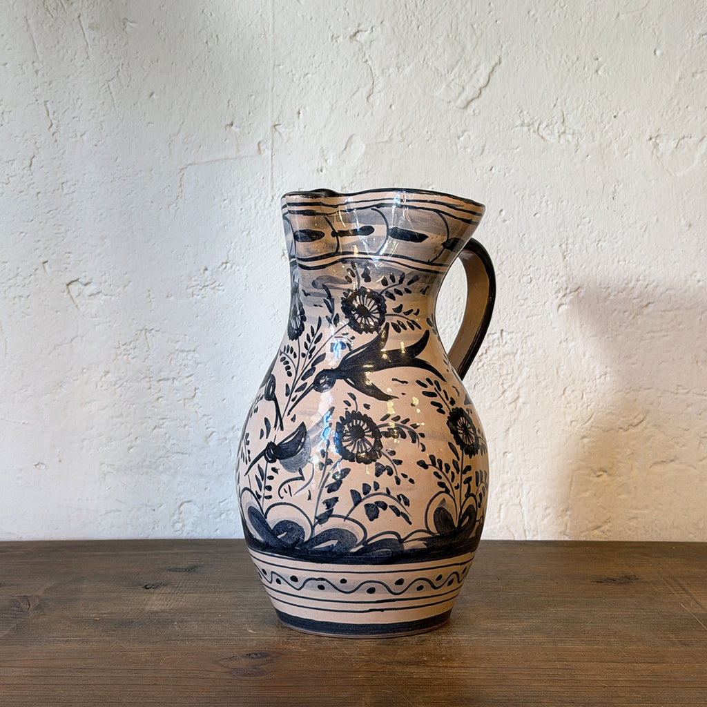 JARRA CERÁMICA AZUL DE TALAVERA Nº 8