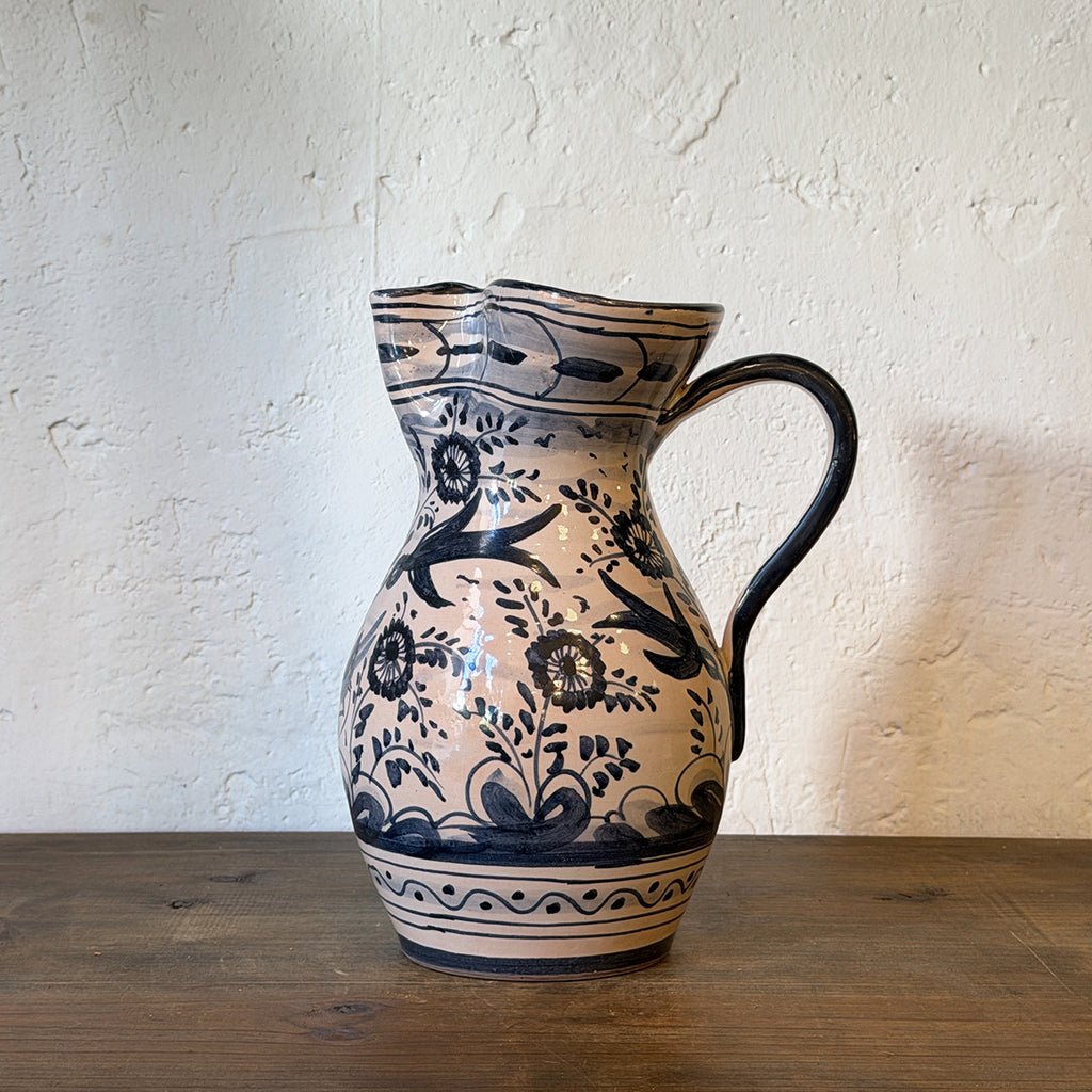 JARRA CERÁMICA AZUL DE TALAVERA Nº 8