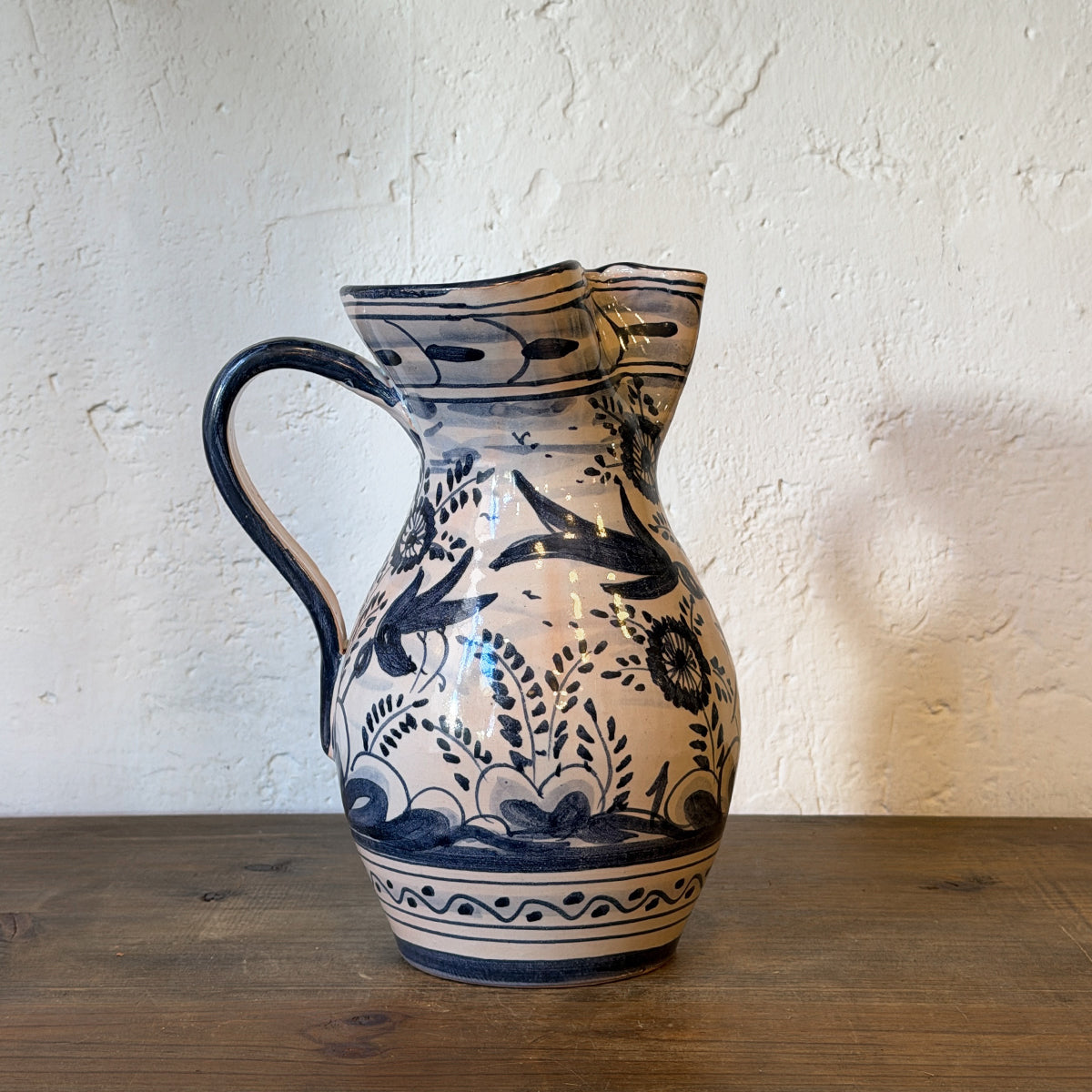 JARRA CERÁMICA AZUL DE TALAVERA Nº 8