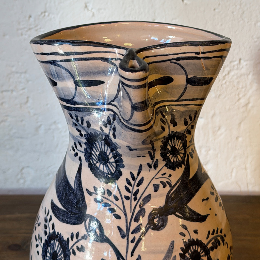 JARRA CERÁMICA AZUL DE TALAVERA Nº 8